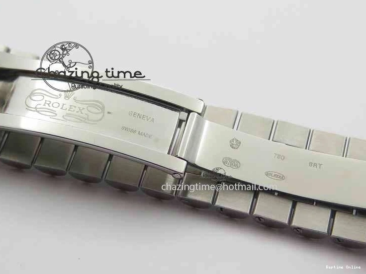 0126 TechFriendly Day Date 40mm SS BP Maker Best Edition Diamond Bezel Silver Dial On SS Bracelet ETA 3696